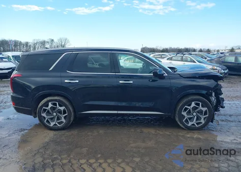 2022 Hyundai Palisade Calligraphy z USA, uszkodzony, nr VIN KM8R7DHE6NU433506